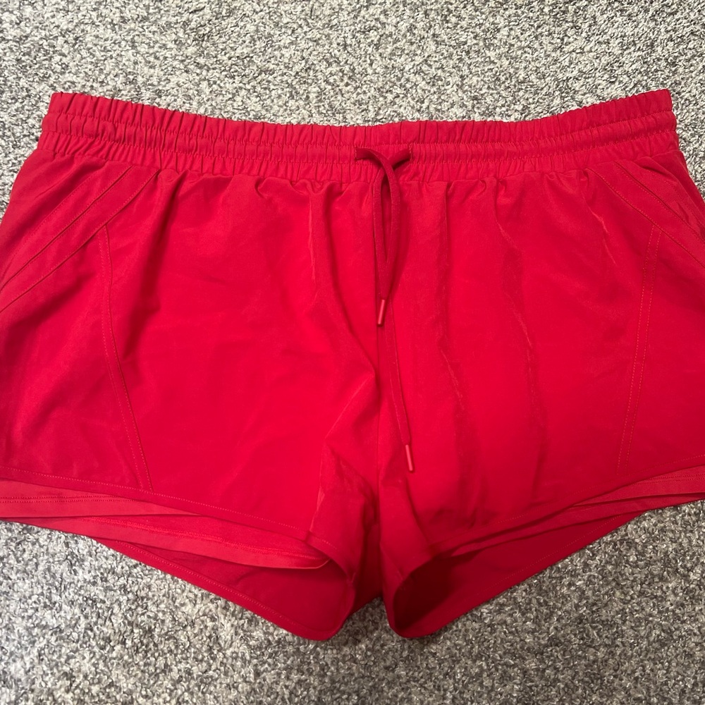 ZYIA Red Athletic Shorts for Women